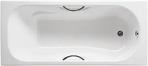 Ванна чугунная Roca Malibu 170x70 2333G0000 Ванна чугунная Roca Malibu 170x70 2333G0000, 1