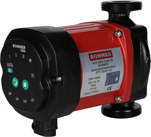 Насос циркуляционный Rommer Profi ERTI 25/40-130 RCP-0003-2540130