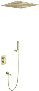 Душевая система с термостатом для ванны Timo Petruma золото матовое SX-5019/17SM Душевая система с термостатом для ванны Timo Petruma золото матовое SX-5019/17SM, 1