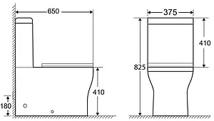 Бачок для унитаза BelBagno Ancona белый BB1224T Бачок для унитаза BelBagno Ancona белый BB1224T, 2