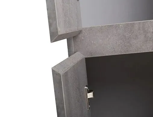 Шкаф-пенал подвесной BelBagno KRAFT 33 R Cemento Grigio KRAFT-1600-2A-SC-CG-R