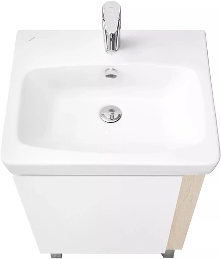 Тумба под умывальник Aquaton Кантри 65 белый/дуб верона 1A257601AHB20
