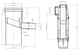 Конденсатоотводчик Ø 80мм Protherm 0020199437, 2