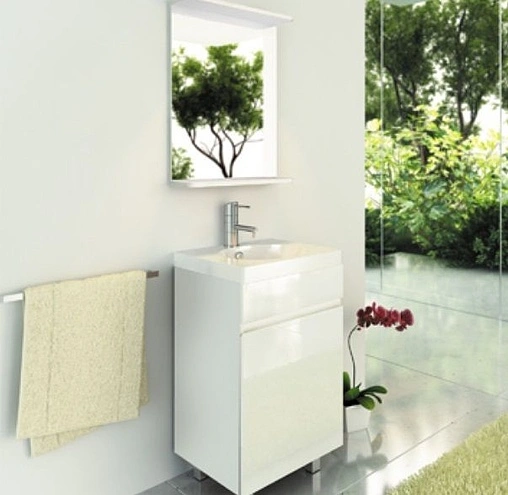 Тумба-умывальник напольная Comforty Астра 50 белый 00003118245CF