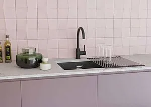 Смеситель для кухни с подключением к фильтру Omoikiri Shinagawa 2 Plus-GB графит 4994340, 4