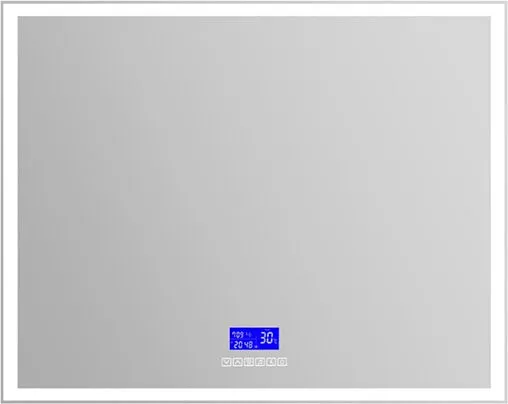 Зеркало с подсветкой BelBagno 120x80 bluetooth, цифровой термометр, радио SPC-GRT-1200-800-LED-TCH-RAD