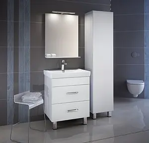 Тумба-умывальник напольная IDDIS Custo 55 белый CUS55W0i95+0045500i28 Тумба-умывальник напольная IDDIS Custo 55 белый CUS55W0i95+0045500i28, 4