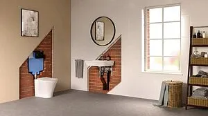 Смывной бачок скрытого монтажа Ideal Standard Prosys 80 M R014767, 4