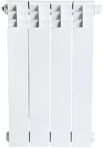 Радиатор биметаллический 4 секции нижнее правое подключение Stout Space 500 SRB-0320-050004, 2