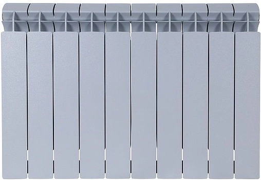Радиатор биметаллический 10 секций Global Style Plus 500 серый