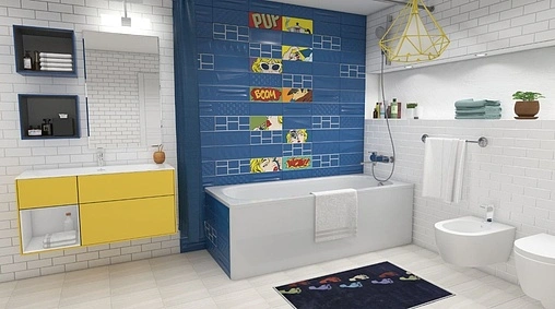 Ванна стальная Reimar 170х70 белая орхидея R-74901