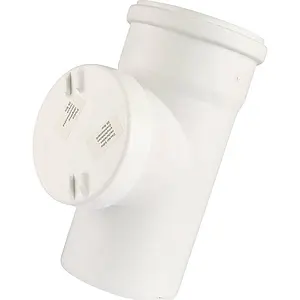 Ревизия внутренняя бесшумная D=110мм Rehau Raupiano Plus 11215341004 Ревизия внутренняя бесшумная D=110мм Rehau Raupiano Plus 11215341004, 1