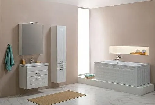 Шкаф-зеркало Aquanet Рондо 60 R белый 00189163