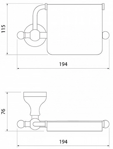 Держатель туалетной бумаги IDDIS Retro хром RETSSC0i43