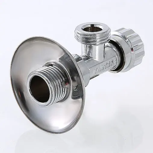Вентиль регулирующий угловой ½"н x ⅜"н хром Valtec VT.281.GBC.0403 Вентиль регулирующий угловой ½"н x ⅜"н хром Valtec VT.281.GBC.0403