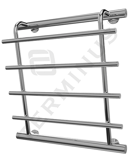 Полотенцесушитель водяной лесенка Terminus Каскад П4 500х500 полированная сталь 4620768885556