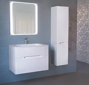 Тумба под умывальник подвесная Jorno Modul 80 белый Mоl.01.77/P/W Тумба под умывальник подвесная Jorno Modul 80 белый Mоl.01.77/P/W, 3