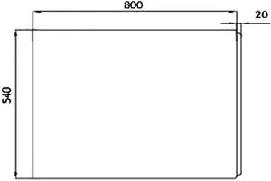 Панель для ванны боковая BERGES 80 белый 051007, 2