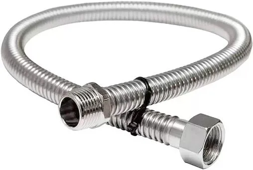 Сильфонная подводка для газа и воды Elka 0.8м x ½"в x ½"н 4701500150