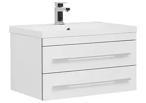 Тумба под умывальник подвесная Aquanet Верона 75 белый 00176669, 1