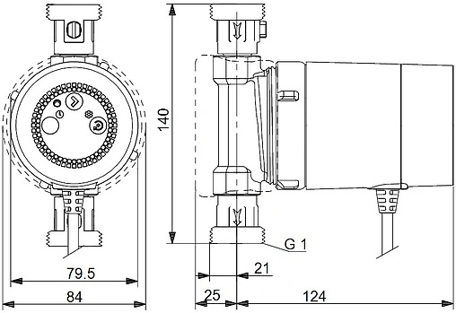 Насос циркуляционный для ГВС Grundfos Comfort Digital Timer 15-14 BXDT PM 99831281
