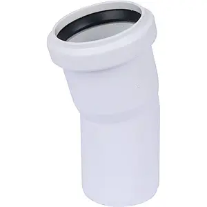 Отвод внутренний бесшумный D=50мм Угол 15° Rehau Raupiano Plus 11210941002, 1