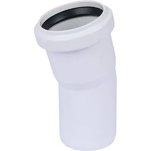 Отвод внутренний бесшумный D=75мм Угол 15° Rehau Raupiano Plus 11211441002, 1