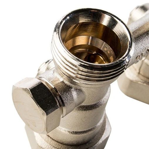 Узел нижнего подключения радиатора с байпасом прямой ¾&quot;ек x ¾&quot;ек Stout SVH-0001-000020