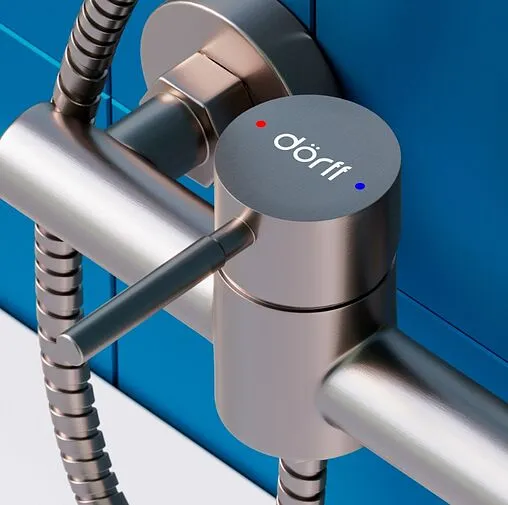 Смеситель для душа Dorff Logic new нержавеющая сталь D3020000SS