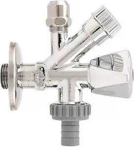 Вентиль регулирующий комбинированный ½"н x ⅜"н/10ц x ¾"н/ш хром Itap 3870012 Вентиль регулирующий комбинированный ½"н x ⅜"н/10ц x ¾"н/ш хром Itap 3870012, 1