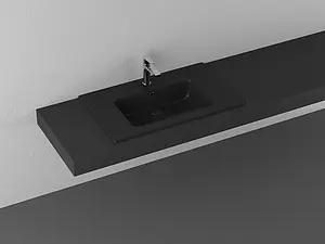 Раковина ISVEA SistemaT 81.5 черный матовый 10SL51081SV-2N Раковина ISVEA SistemaT 81.5 черный матовый 10SL51081SV-2N, 3