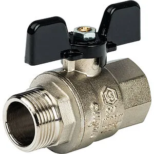 Кран шаровый ¾"в x ¾"н Stout ГОСТ Р 59553-2021 SVB-0004-200020 Кран шаровый ¾"в x ¾"н Stout ГОСТ Р 59553-2021 SVB-0004-200020, 1