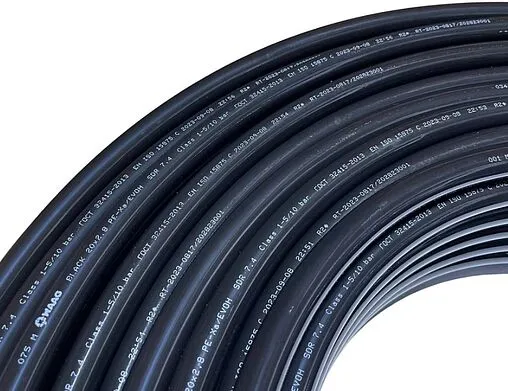 Труба сшитый полиэтилен WAAG Black 20 x 2.8 мм PE-Xa EVOH бухта 100м WG.1135975
