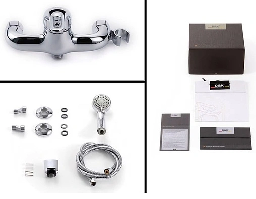 Смеситель для душа D&amp;K Rhein Eucharius хром DA1373101