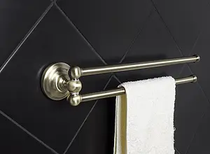 Полотенцедержатель Fixsen Retro бронза FX-83802А Полотенцедержатель Fixsen Retro бронза FX-83802А, 3