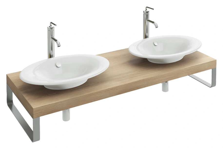 Раковина Jacob Delafon Presquile 60 белый E4439-00 Раковина Jacob Delafon Presquile 60 белый E4439-00