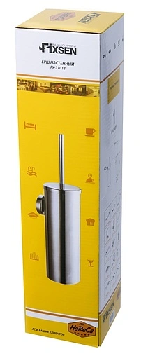 Ёршик для унитаза Fixsen Hotel хром FX-31013