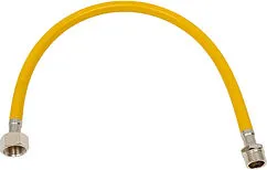 Шланг газовый желтый Elka 2.5м x ¾"в x ¾"н 4627132455438