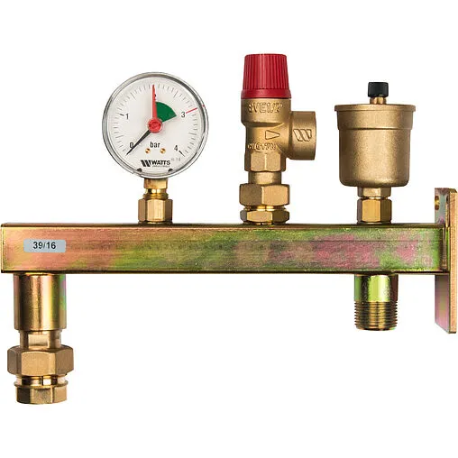 Группа безопасности расширительного бака до 50 кВт ¾&quot; 3 бар WATTS GAG/MR20 10017885