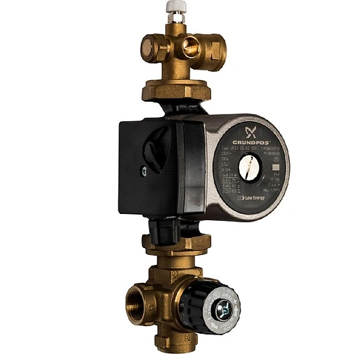 Узел насосно-смесительный с насосом Grundfos UPSO 25-65 130 Stout SDG-0120-001002