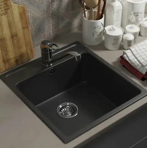 Мойка кухонная Uperwood UPD-406 уголь 391020200