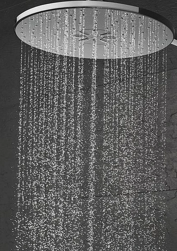 Лейка верхнего душа с потолочным креплением Grohe Rainshower SmartActive хром 26477000