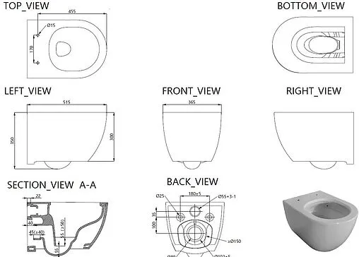 Унитаз подвесной безободковый Allen Brau Priority Tornado белый 4.31008.20