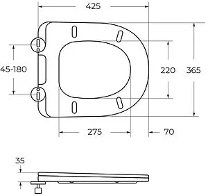 Крышка-сиденье для унитаза с микролифтом BelBagno Colorato черный матовый BB062SC-MB, 2