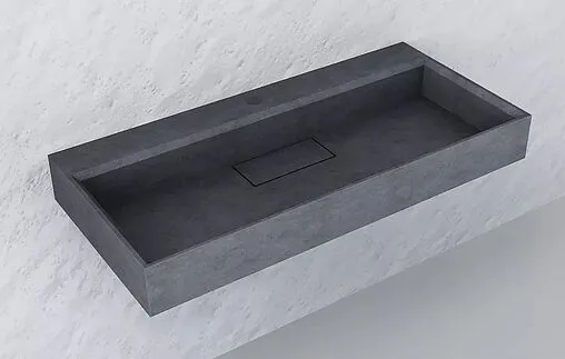 Раковина Raval Facet 120 бетон Fac.08.120/Bet/RL