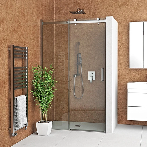 Дверь в нишу 1500мм прозрачное стекло Roltechnik Ambient Line AMD2/1500 620-1500000-00-02