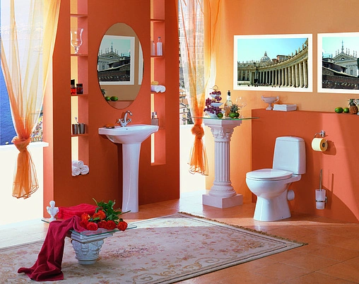 Унитаз-компакт Santek Цезарь белый 1WH301745