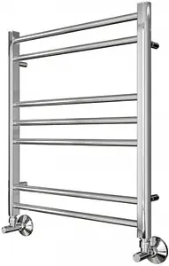 Полотенцесушитель водяной лесенка Lemark Poseidon П7 500x600 полированная сталь LM42607 Полотенцесушитель водяной лесенка Lemark Poseidon П7 500x600 полированная сталь LM42607, 1