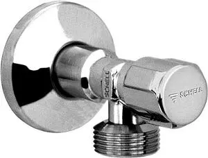 Вентиль регулирующий угловой для бытовой техники ½&quot;н x ¾&quot;н Schell Comfort 033000699, 1
