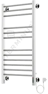 Полотенцесушитель электрический лесенка Terminus Сицилия П12 993х530 полированная сталь 4660059580296, 2